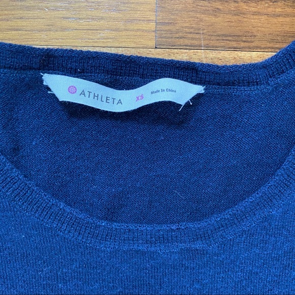 ATHLETA Azalia Blue Colorblock Dress Size XS - Picture 3 of 7